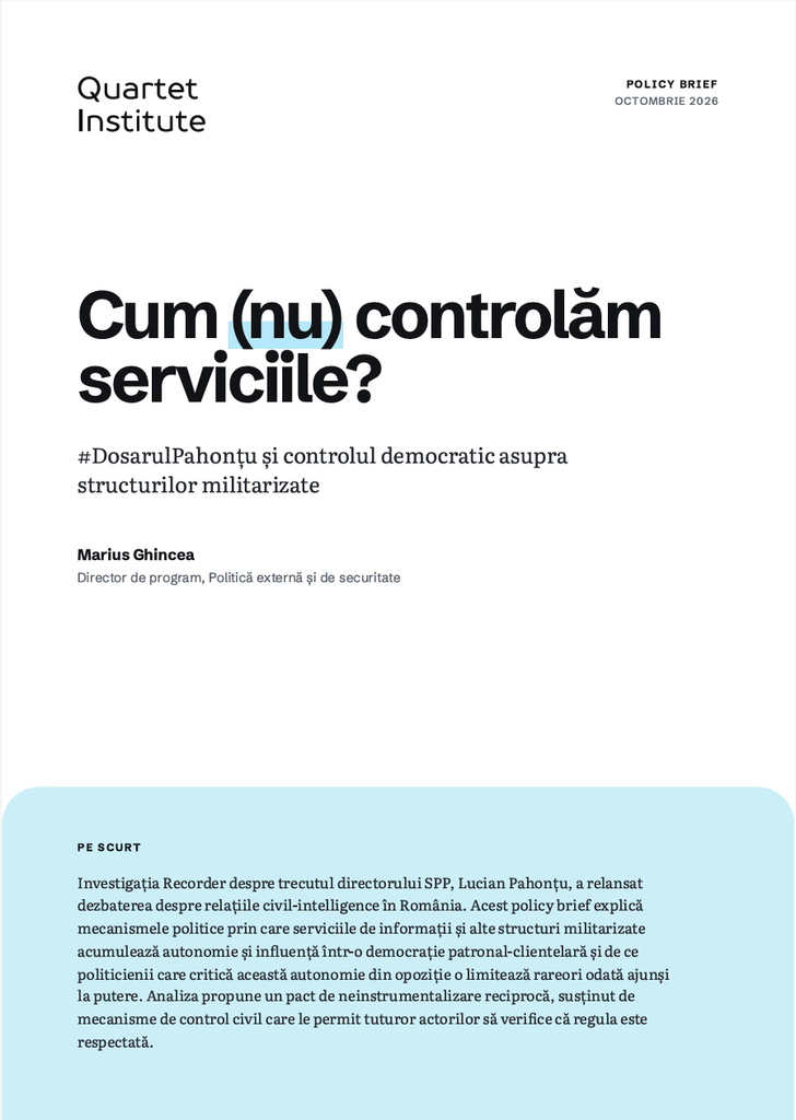 Cum (nu) controlăm serviciile?